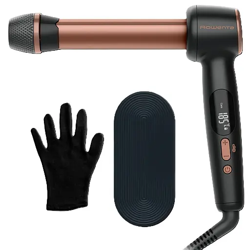 Стайлер Rowenta Twist Curl черно-золотой (CF4620E0)