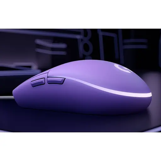 Мышь компьютерная Logitech G102 Lightsync USB Blue (910-005801, 910-005810) - фото 8