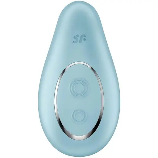 Вибратор Satisfyer Dipping Delight Light Blue - фото 3