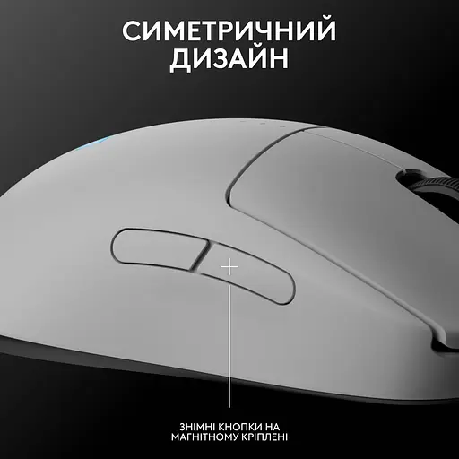 Мышь беспроводная Logitech G Pro 2 Lightspeed White (910-007302) - фото 2