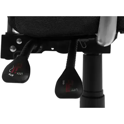 Офисное кресло GT Racer B-2465, черное (B-2465 Black) - фото 5