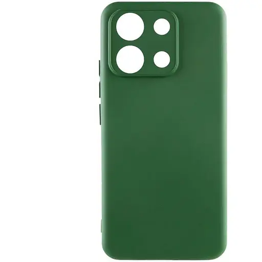 Чохол Lakshmi Silicone Cover Full Camera (AA) для Xiaomi Poco X6 / Note 13 Pro 5G Зелений / Dark green