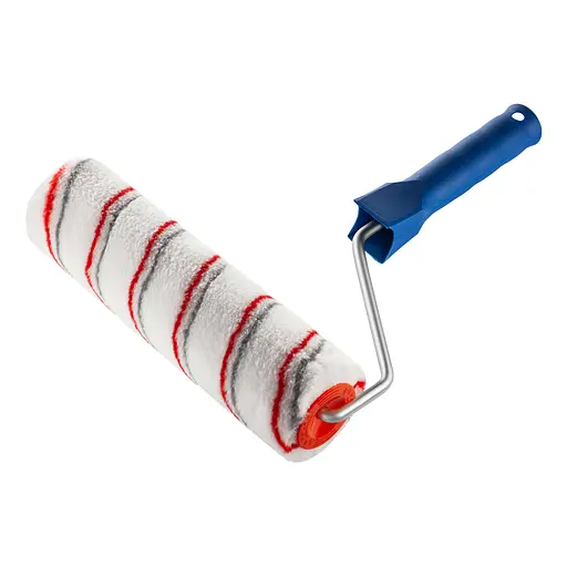 Валик "Мультиколор" 250х48 мм с ручкой Polax (770-36) - фото 1