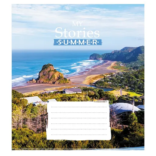 Тетрадь общая Летняя история 048-600162L-1 в линию, 48 листов