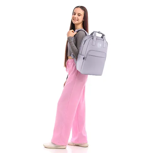 Рюкзак GoPack Teens 122M-3 Серый (GO26-122M-3) - фото 21