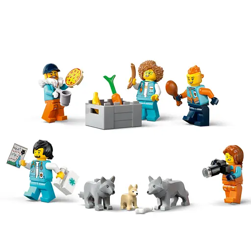Конструктор LEGO City Арктический исследовательский грузовик с научной лабораторией 1064 детали (60471) - фото 11