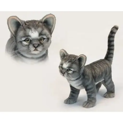 Мягкая игрушка Hansa Серый котенок 30 см (6574) - фото 2