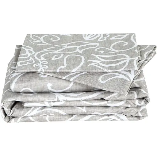 Комплект постельного белья Soho Полуторный 150 x 200 см Flover Beige (PATTERN 6-S) - фото 2