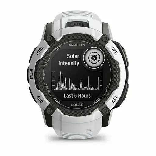 Смарт-годинник Garmin Instinct 2X Solar Whitestone (010-02805-14/04) - фото 2