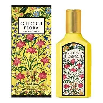 Оригинал Gucci Flora by Gucci Gorgeous Orchid 50 мл парфюмированная вода - фото 1