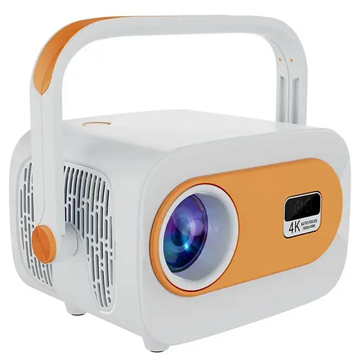 Проектор 4k Android JY325 White/Orange - фото 2