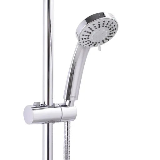 Душова система без змішувача Zerix DK-001 ZX2867, Хром - фото 2