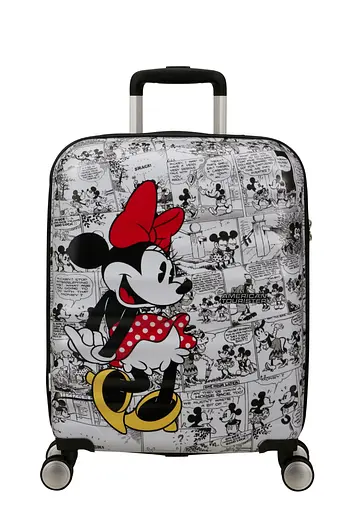 Чемодан 55 См American Tourister WAVEBREAKER DISNEY MINNIE PASTEL DOTS 55х40х20 31C*25017