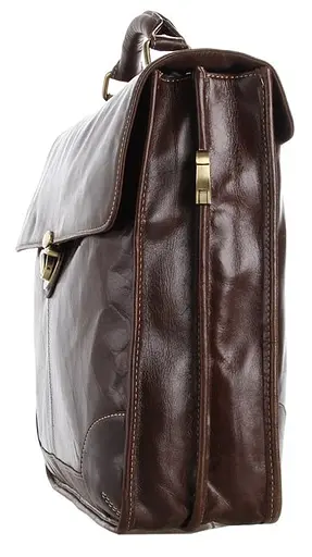 Сумка кожаная мужская Vintage 38х31х9 см sum0012454 - фото 8