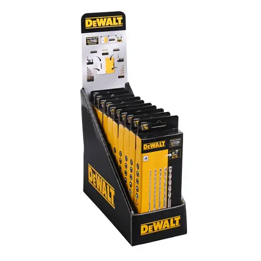 Кассета с бурами DeWalt SDS Plus L 160 мм d 5. 6. 8. 10. 12 мм 5 шт. (DT70837) - фото 3