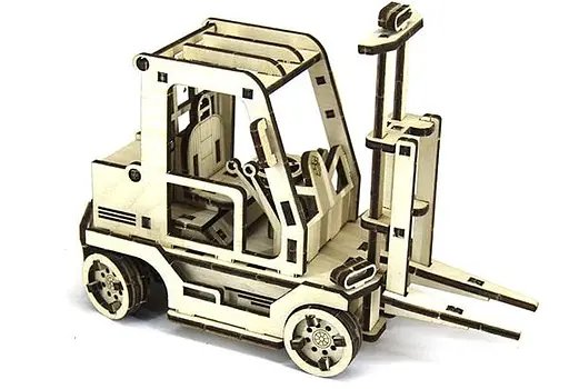 Дерев'яний конструктор Навантажувач 106 деталей - фото 5