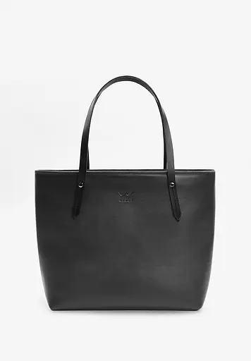 Шкіряний шоппер Walker Mini чорний - фото 2