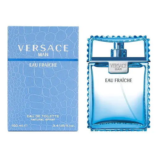 Туалетная вода мужская Versace Man Eau Fraiche Парфюм 100 мл - фото 3