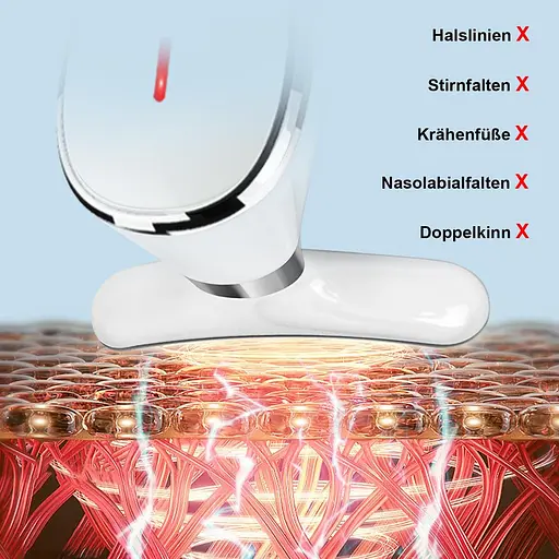 Масажер для обличчя та шиї 7 кольорів 3 режими для ліфтингу - фото 2