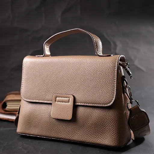 Кожаная сумка женская Vintage 24.5х17.5х10 см sum0024813 - фото 7