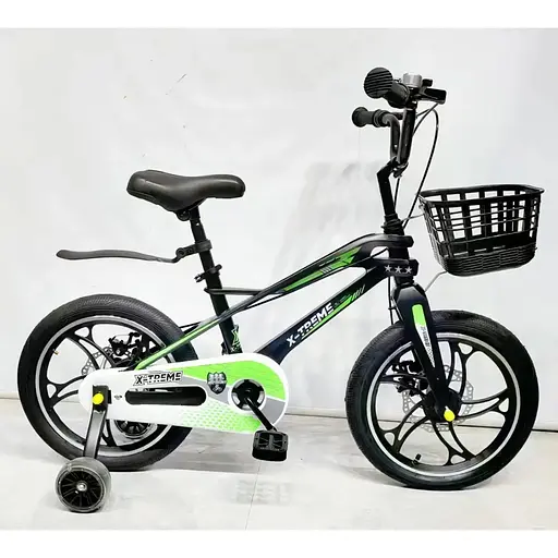 Дитячий велосипед X-Treme Stormer Orbit 25.16-04, 16" чорний (145873) - фото 2