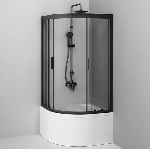 Душевая кабина AM.PM Gem Deep 1/4 Round W90UG-401A9090-BT - фото 3