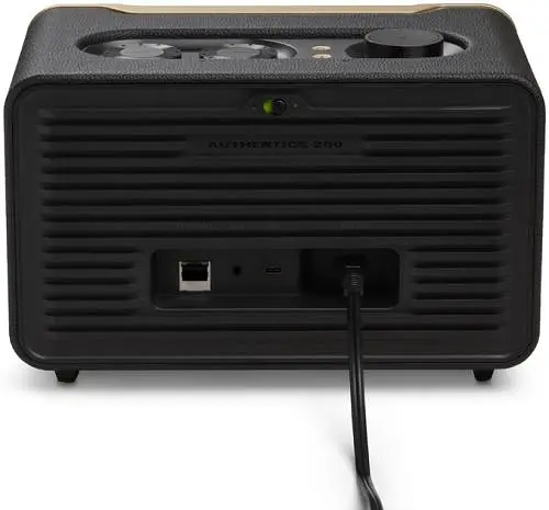Колонка портативная 2.0 JBL Authentics 200 Black, 2x45Bт, Bluetooth, USB Type-C, Ethernet, WiFi, питание от сети - фото 3