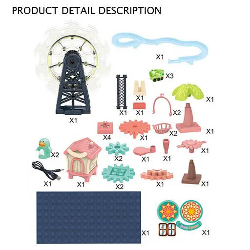 Трек Монтессори со световыми и звуковыми эффектами, 32x8x24 см, 88008 - фото 2