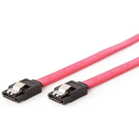 Кабель Sata Red 100 см Cablexpert с защелками (CC-SataM-DATA-XL)