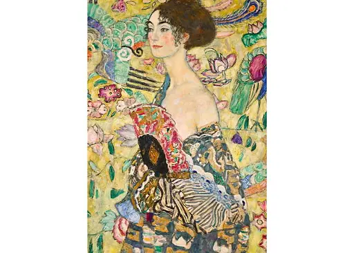 Пазл Trefl Дама с веером Густав Климт 1000 эл. (93756) - фото 2
