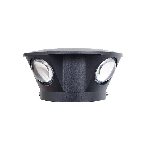 Подсветка Brille фасадная Круг LED 5W WW IP54 BK (AL-618) - фото 4