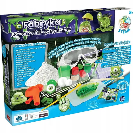 Набір для створення слаймів "Фабрика жахливих експериментів" - Trefl 61393 - фото 3