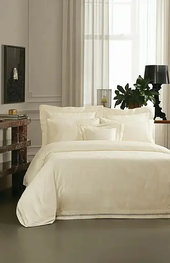 Постельное белье Bernelle Cream Жаккард Valeron pbe0051543 - фото 1