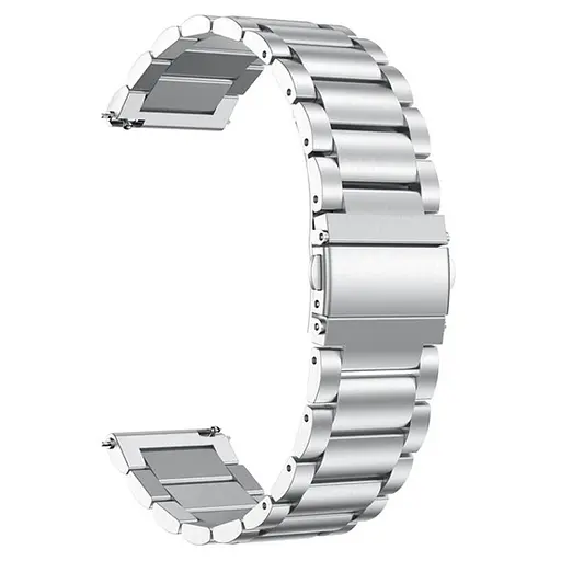 Ремінець металевий срібний розмір 24