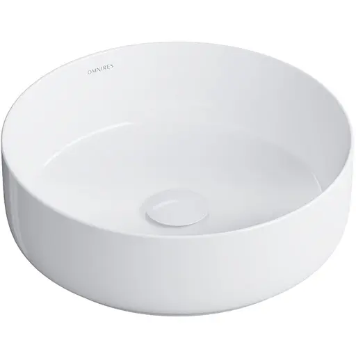 Раковина Omnires Tulsa gloss white (TULSA355BP) - фото 1