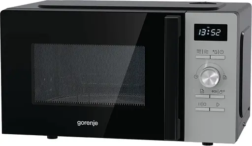 Микроволновая печь Gorenje 20 л, электр. управление, 800 Вт, гриль, дисплей, 11 программ, нержавеющая сталь - фото 2