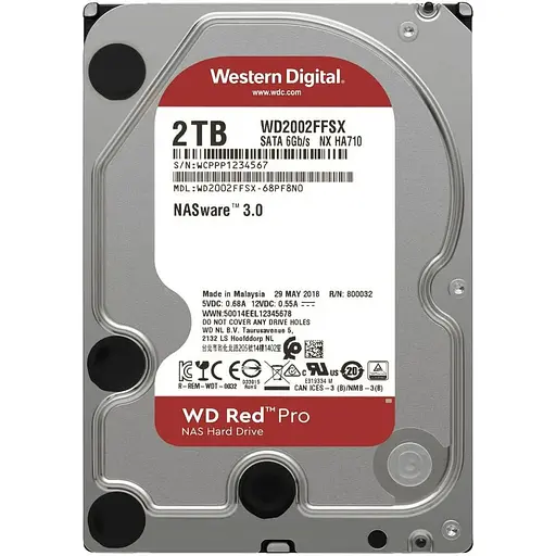 Жесткий диск 3.5" WD Red Pro 2TB SATA 64MB (WD2002FFSX) [141204] - фото 2