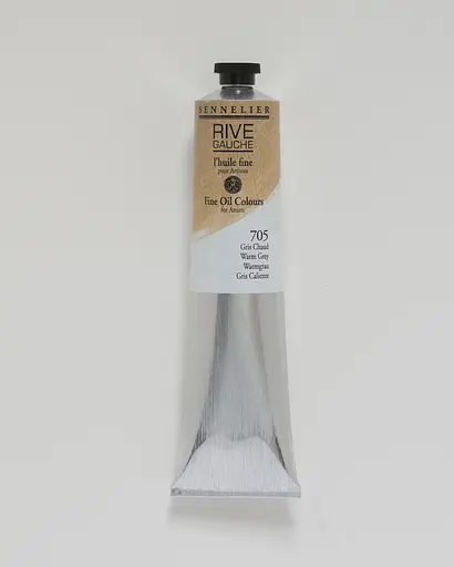 Масляная краска Rive gauche 200 мл, Теплый серый (Warm Grey)