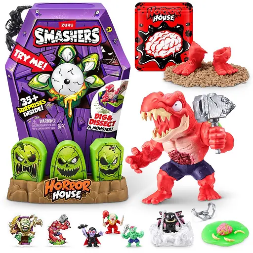 Игрушка Smashers Большой Дом Ужасов Дино в наборе с аксессуарами (74124A) - фото 5