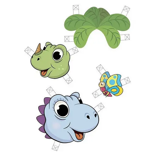 Дитячий набір творчості Об'ємні аплікації "Диносвіт" Ранок 1505001 - фото 4