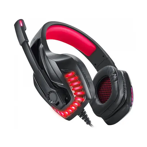 Навушники REAL-EL GDX-7650 Black-Red - фото 4