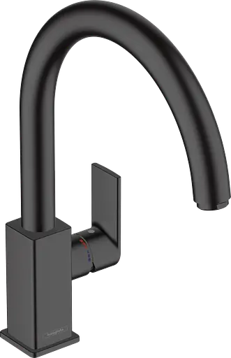 Змішувач Hansgrohe Vernis Shape 260 для кухні Matt Black 71871670 Чорний матовий - фото 1