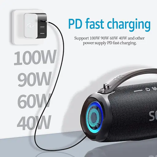 DSD TECH MagicConn SH-CP05A - USB Type-C PD - Кабель живлення постійного струму 5 В - фото 4