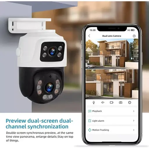 Комплект відеоспостереження Erston провідний з переглядом через 3G мережу DVR KIT 4ch метал HD набір на 4 камери з реєстратором - фото 4