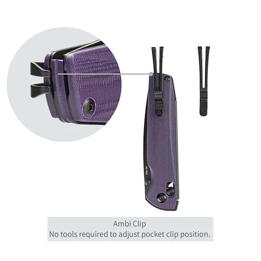 Нож складной SRM Terrier 258L-GN, фиолетовый - фото 15