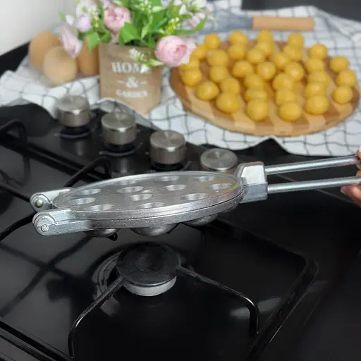 Орешница форма для выпечки орешков на 12 половинок орехов со съемными ручками ХЭАЗ, ХЕАЗ Серый 87441 - фото 9