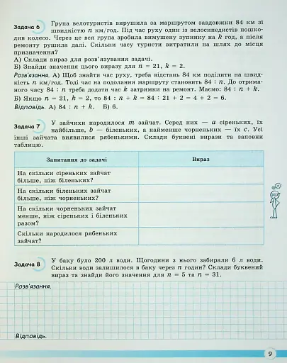 НУШ. Математика 5 клас. Навчаємося розв'язувати задачі - фото 5