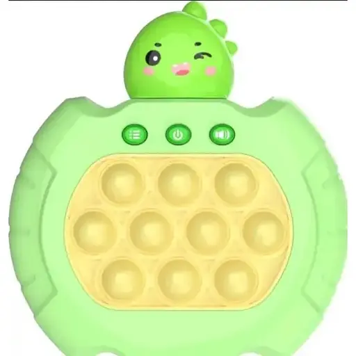 Електронна приставка Pop It консоль Quick Push Puzzle Game Fast антистрес іграшка Croco - фото 1