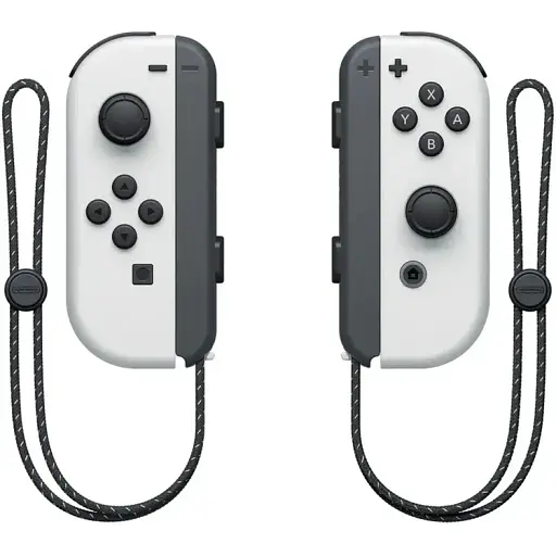 Игровая приставка Nintendo Switch Oled портативная с White Joy-Con (045496453435) - фото 5