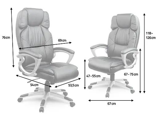 Офисное кресло Hanert Spark Brown - фото 6